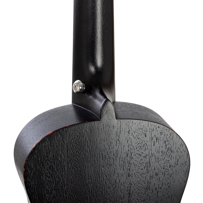 Cascha HH-2305L Tenor Ukulele Mahogany Black Lefthand (incl. Bag padded, 3 Picks)