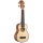 Cascha HH-2148L Soprano Ukulele Spruce Solid Top Lefthand (incl. Bag padded, 3 Picks, Top: Spruce)