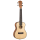 Cascha HH-2151L Concert Ukulele Spruce Solid Top Lefthanded (incl. Bag padded, 3 Picks, Top: Spruce)
