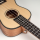 Cascha HH-2151L Concert Ukulele Spruce Solid Top Lefthanded (incl. Bag padded, 3 Picks, Top: Spruce)