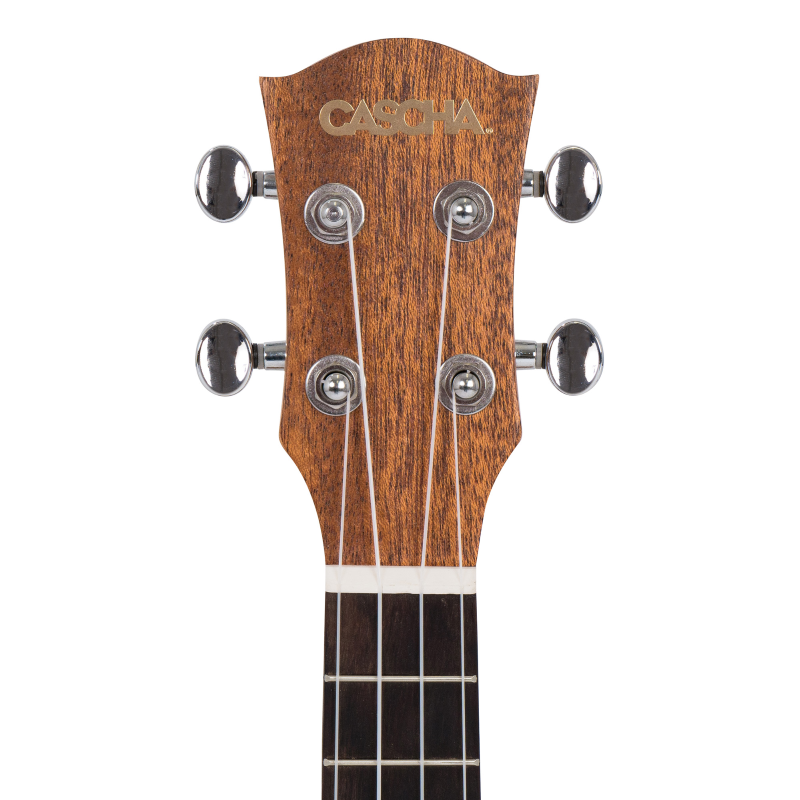 Cascha HH-2154 Tenor Ukulele Spruce Solid Top (incl. Bag padded, 3 Picks, Top: Spruce)