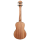 Cascha HH-2154L Tenor Ukulele Spruce Solid Top Lefthanded (incl. Bag padded, 3 Picks, Top: Spruce)