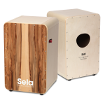 Sela SE-010 Cajon CaSela Pro Satin Nut con meccanismo snare on/off!