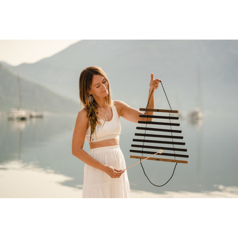 Sela SECH7DK Harmony Chimes 7 Dark in C, incl. Bag and Mallet