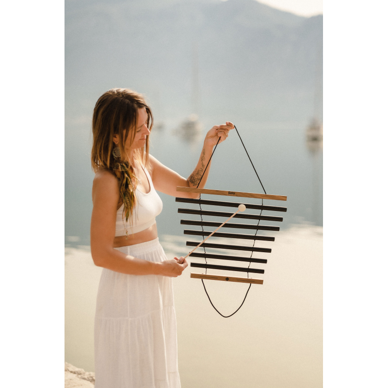 Sela SECH7DK Harmony Chimes 7 Dark in C, incl. Bag and Mallet