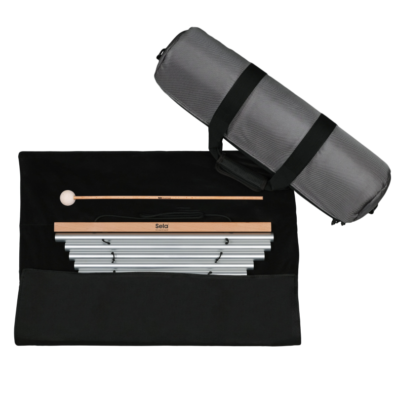Sela SECH9NT Harmony Chimes 9 Natural in C, incl. Bag and Mallet