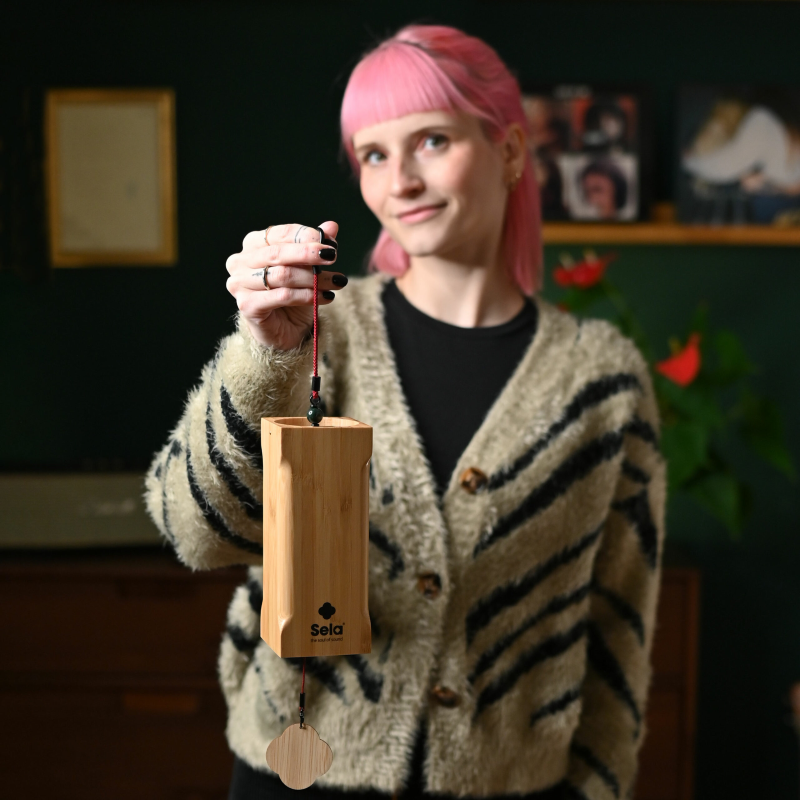 Sela SEV-EA Venti Chimes Earth (C, E, G, F), Bamboo, incl. Bag
