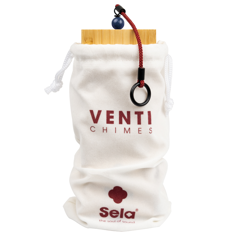 Sela SEV-WA Venti Chimes Water (D, F, A, G), Bamboo, incl. Bag