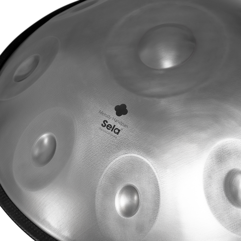 Sela SE-227 Melody Handpan D Amara Stainless Steel (440 Hz; incl. padded bag)