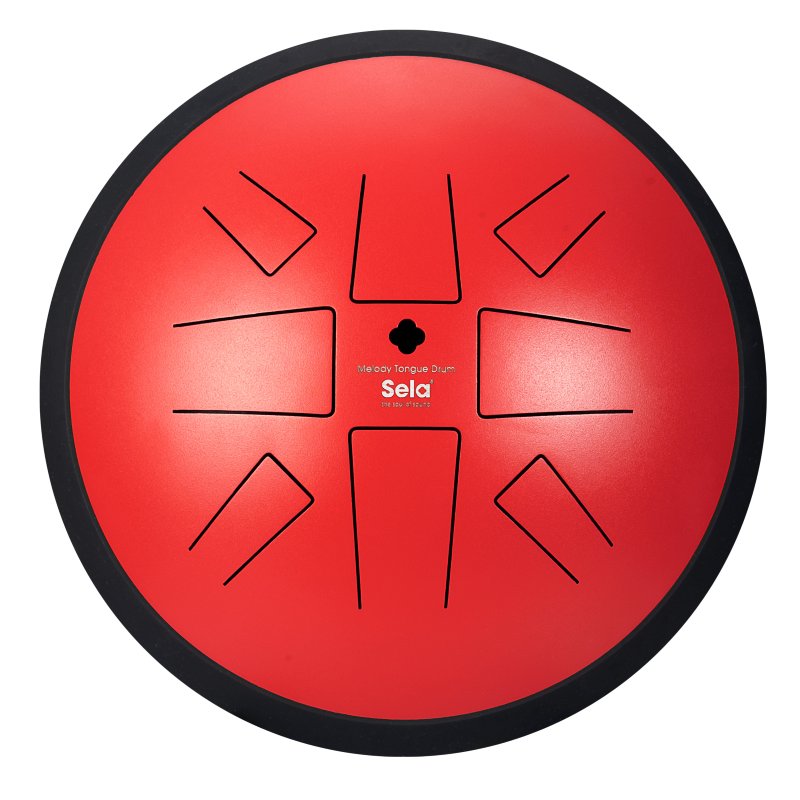 Sela SE-374 Melody Tongue Drum 10" C Pygmy Red
