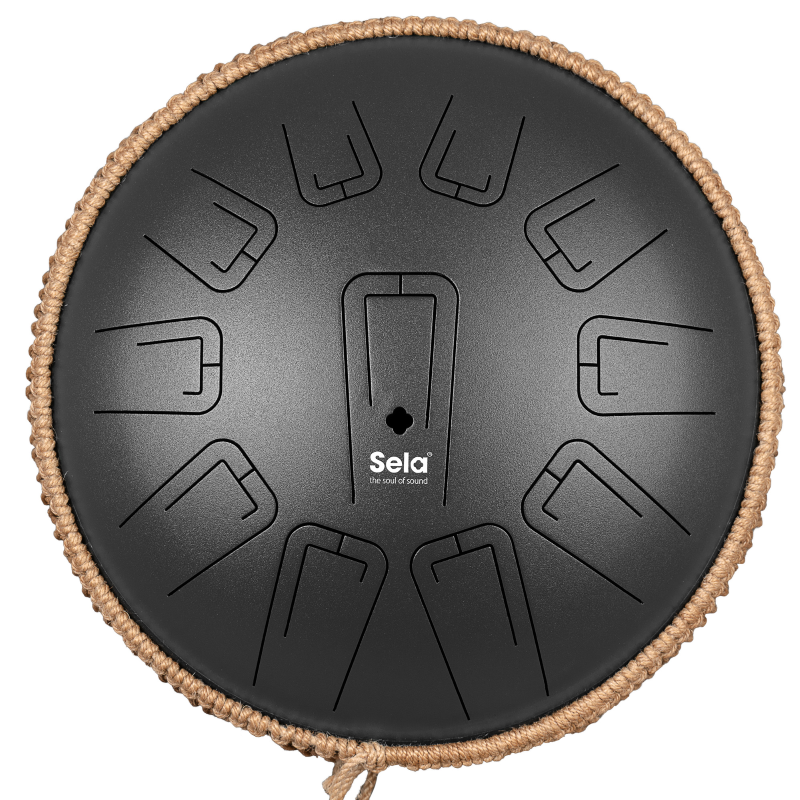 Sela SETD13U1 Unity Tongue Drum 13" C Minor Black 432 Hz