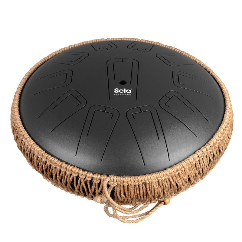 Sela SETD13U1 Unity Tongue Drum 13" C Minor Black 432 Hz