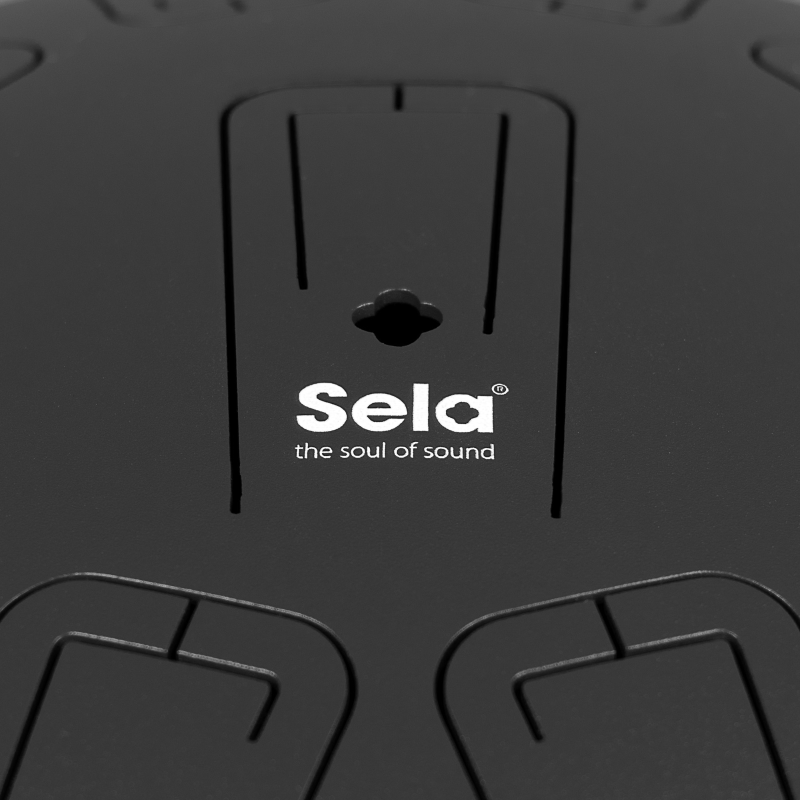 Sela SETD13U1 Unity Tongue Drum 13" C Minor Black 432 Hz