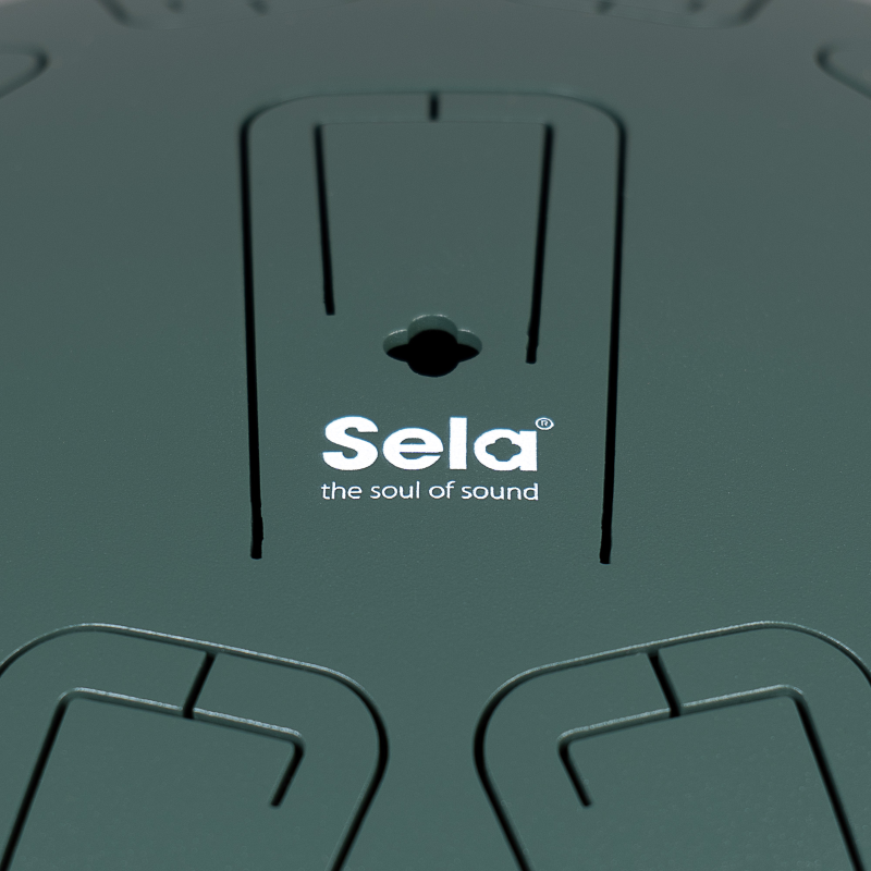 Sela SETD13U2 Unity Tongue Drum 13" C Major Green 432 Hz