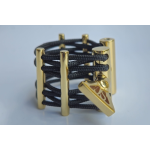 SCV Tonus Mundi Legatura per Sax Alto e Clarinetto Sib Brass Nera