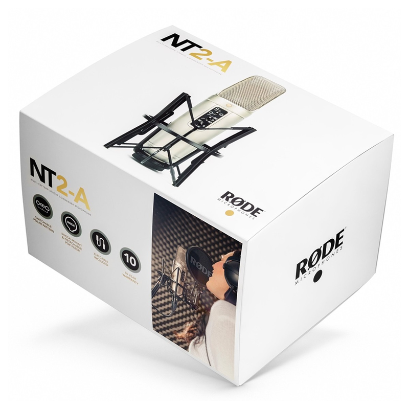 Rode NT2A Studio Solution Kit Completo Microfono a Condensatore con Accessori