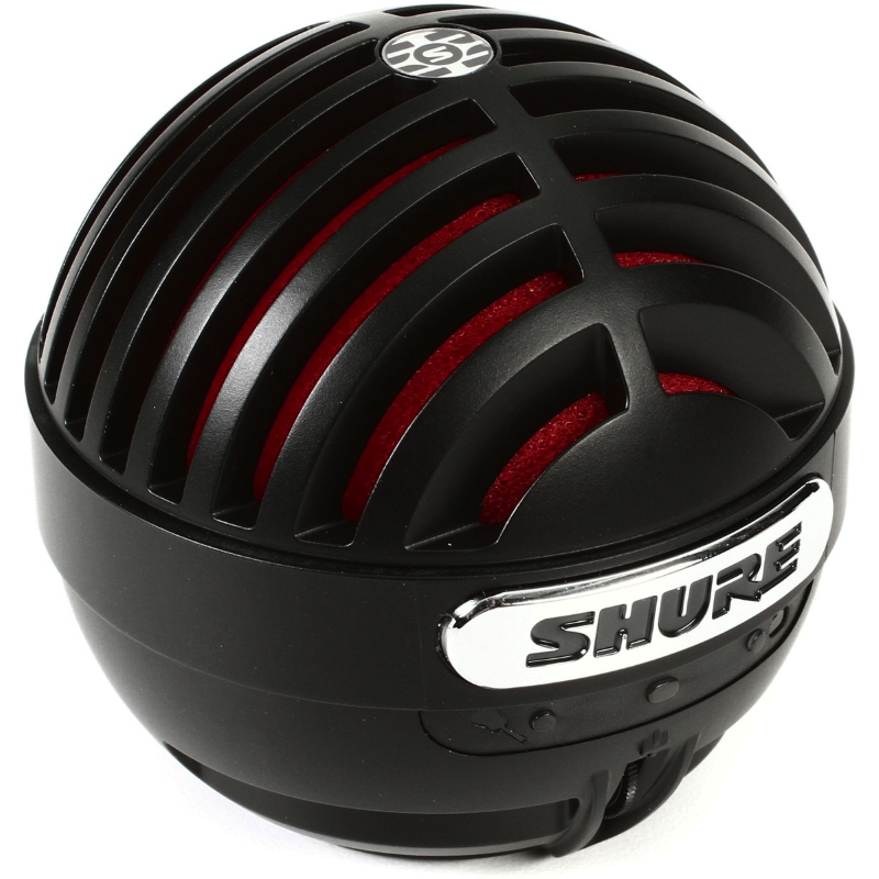 Shure MV5B Microfono per Broadcast Cardioide USB a Condensatore