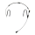 Sennheiser HSP-2 Headmic colore nero connettore 3.5 sennheiser