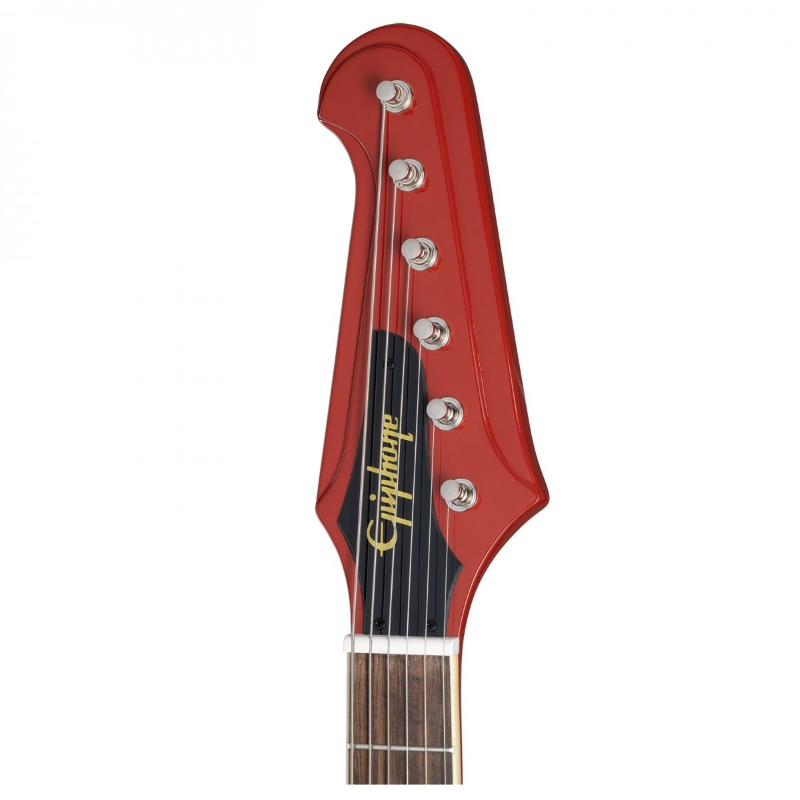 Epiphone 1963 Firebird V; Maestro Vibrola (Incl. Hard Case) Ember Red EIGC63FB5EMRNM1