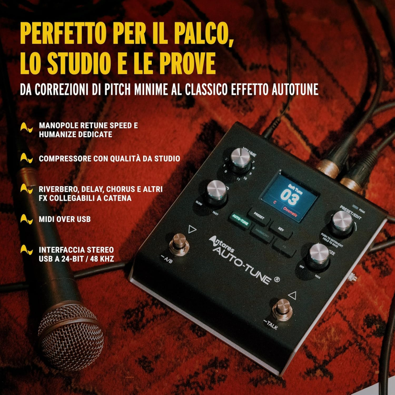 HeadRush VX5 Effetto a Pedale con AutoTune