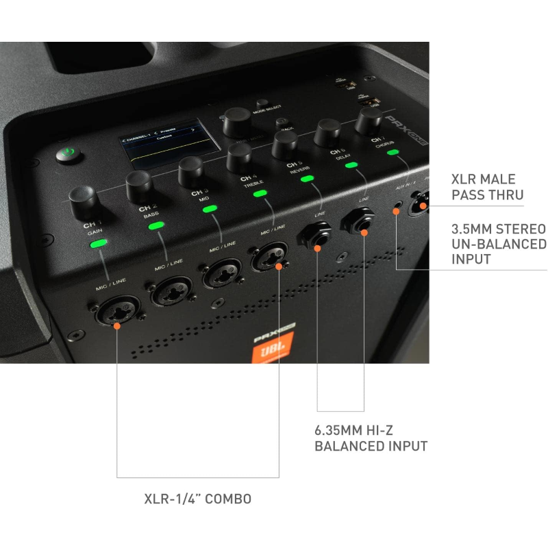 JBL PRX One Sistema a Colonna 2000Watto 12 x 2.5"