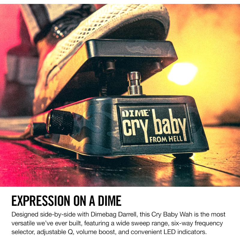 Dunlop DB01B Dimebag Cry Baby From Hell Wah