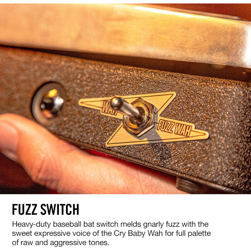 Dunlop DD95FW Cry Baby Daredevil Fuzz Wah 