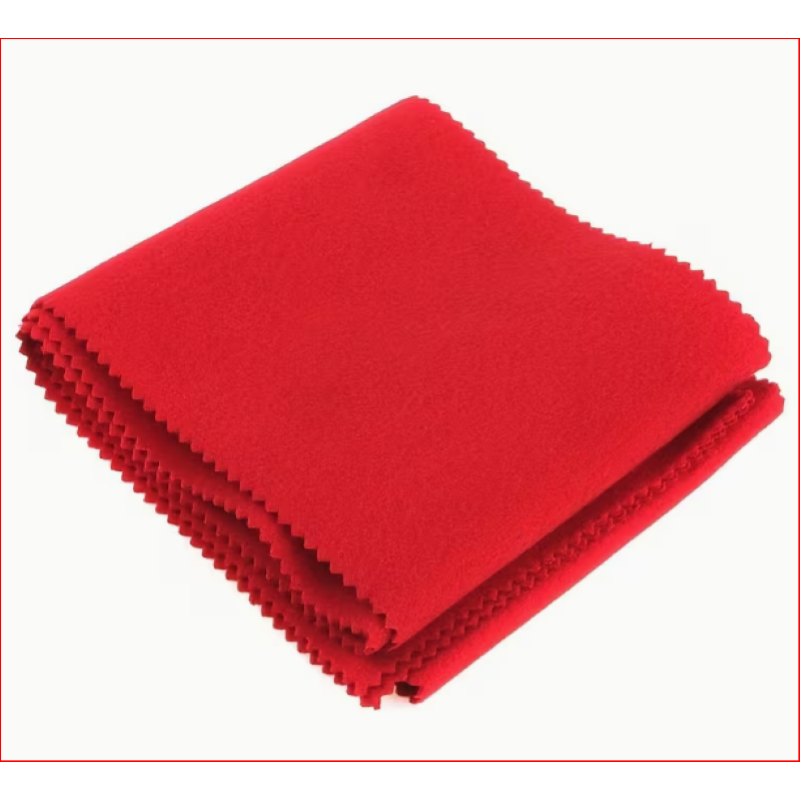 Copritastiera Piano in Panno Rosso cm.125x15