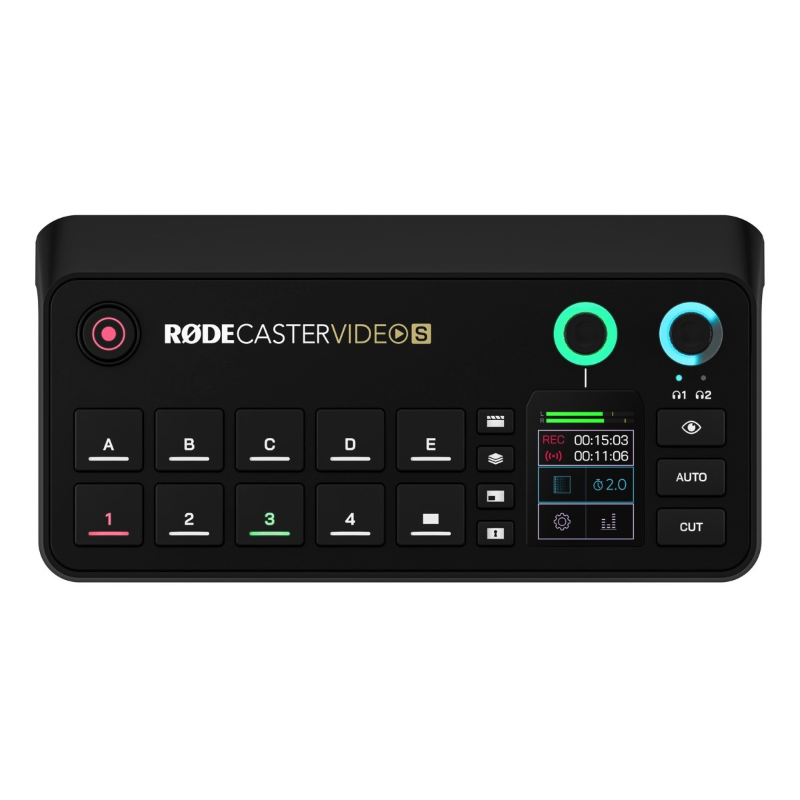 Rode RodeCaster Video S Mixer Produzione Audio e Video