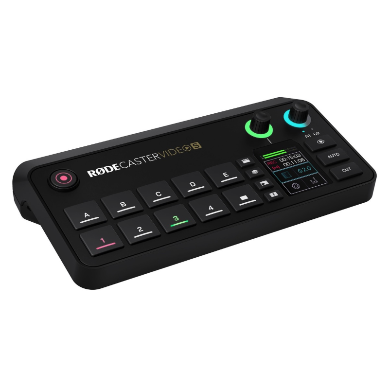 Rode RodeCaster Video S Mixer Produzione Audio e Video