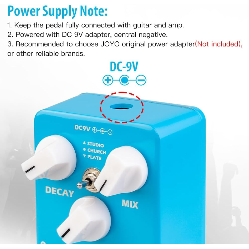 JOYO JF-20 MOIST REVERB