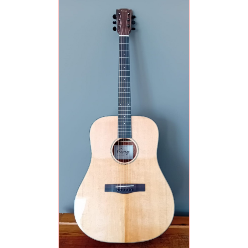 KING GS-282 Chitarra Acustica Solid Top 