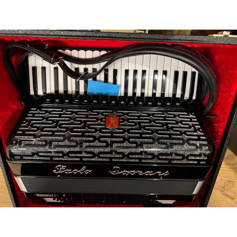 usato Soprani Fisarmonica Piano 120b 15+7 nera