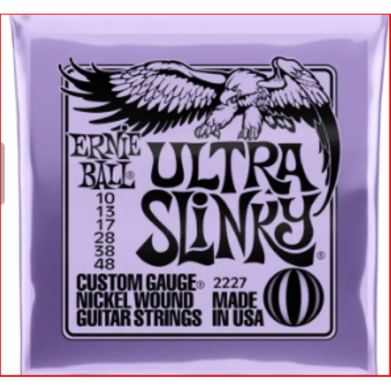 Ernie Ball 2227 Nickel Wound Ultra Slinky 10-48