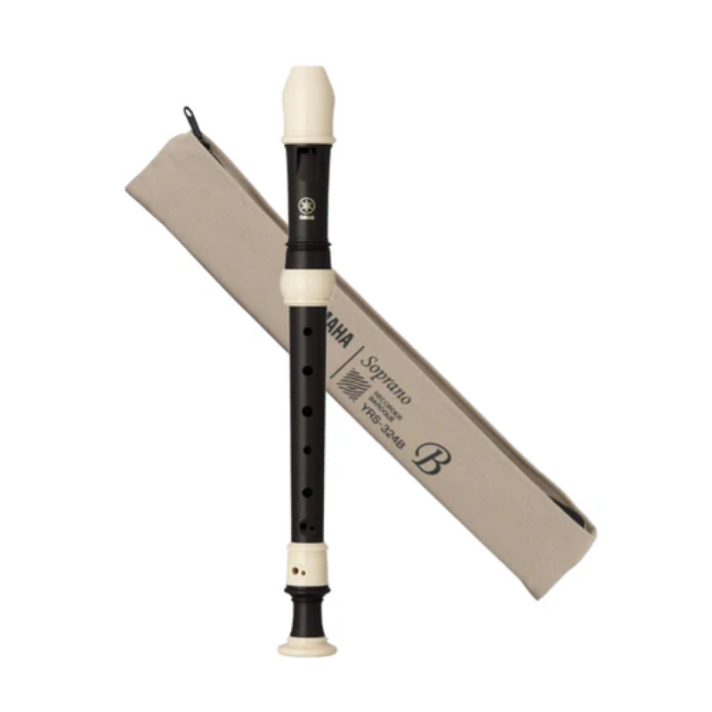 YAMAHA YRS324B Flauto dolce soprano accordato in Do Diteggiatura Barocca