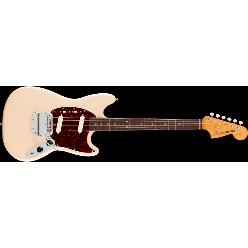 Fender Vintera® III Mid '60s Mustang®, Rosewood Fingerboard, Olympic White 0149350305