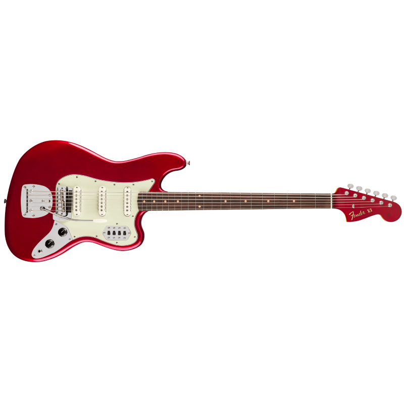 Fender Vintera® III Early '60s Bass VI, Rosewood Fingerboard, Candy Apple Red 0149390309
