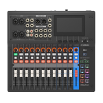 Yamaha MGX12 Mixer 12 Canali con Multitraccia Finitura Nera