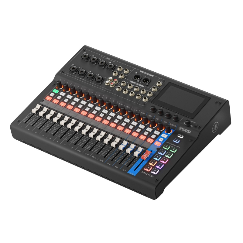 Yamaha MGX16V B Mixer 22 Canali con Registratore Multitraccia e ingresso HDMI