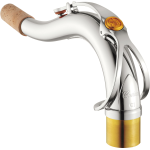 Yamaha C1S Collo per sassofono tenore silver plated