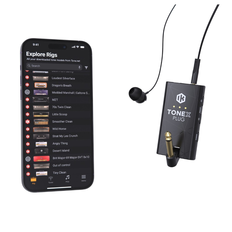 IK Multimedia TONEX PLUG - Modeling Amp per cuffie