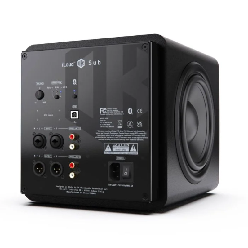 IK Multimedia iLoud SUB Subwoofer compatto con sistema ARC Correction integrato