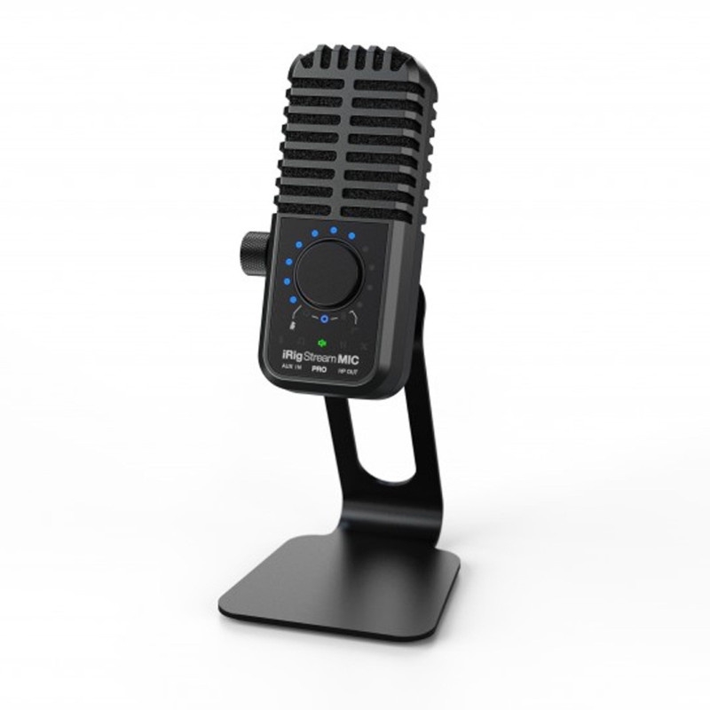 IK Multimedia iRig STREAM MIC PRO Microfono con interfaccia audio integrata