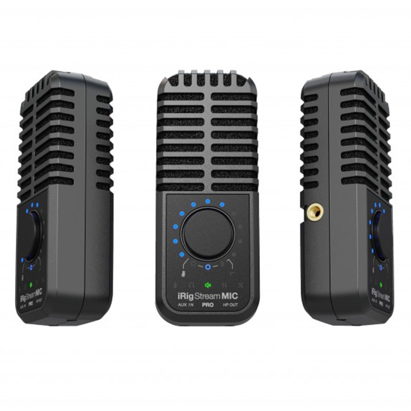 IK Multimedia iRig STREAM MIC PRO Microfono con interfaccia audio integrata