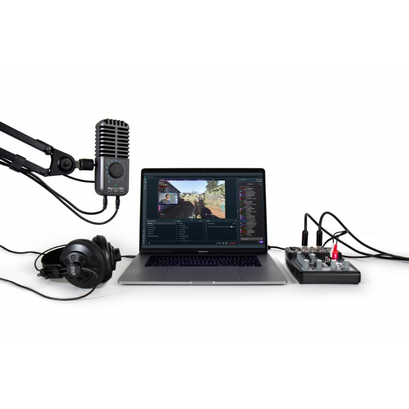 IK Multimedia iRig STREAM MIC PRO Microfono con interfaccia audio integrata