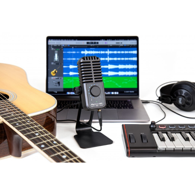 IK Multimedia iRig STREAM MIC PRO Microfono con interfaccia audio integrata