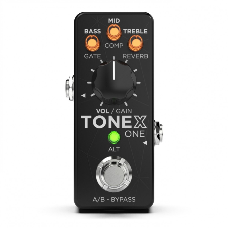 IK Multimedia TONEX ONE PEDAL Modeling Pedal per chitarra e basso Nero