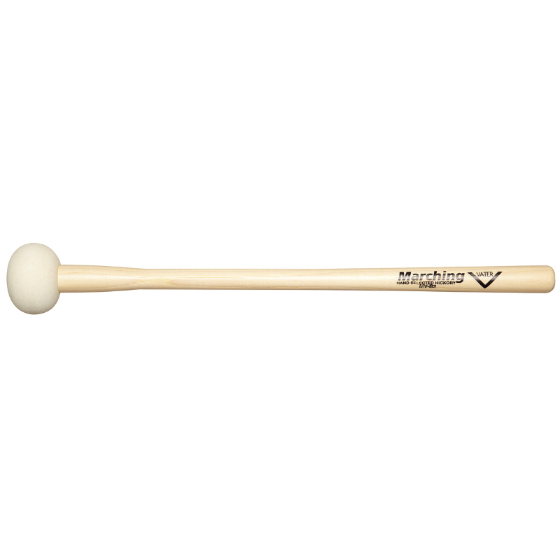 Vater MV-B3 Marching Bass Drum Mallet Battente in feltro duro Per grancasse da 24'' a 26''