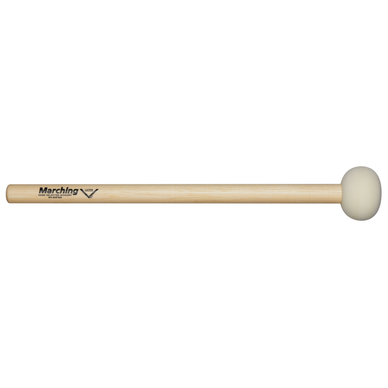 Vater MV-B4PWR Power Bass Drum Mallets Battente in feltro duro Per grancasse da 28'' a 30''