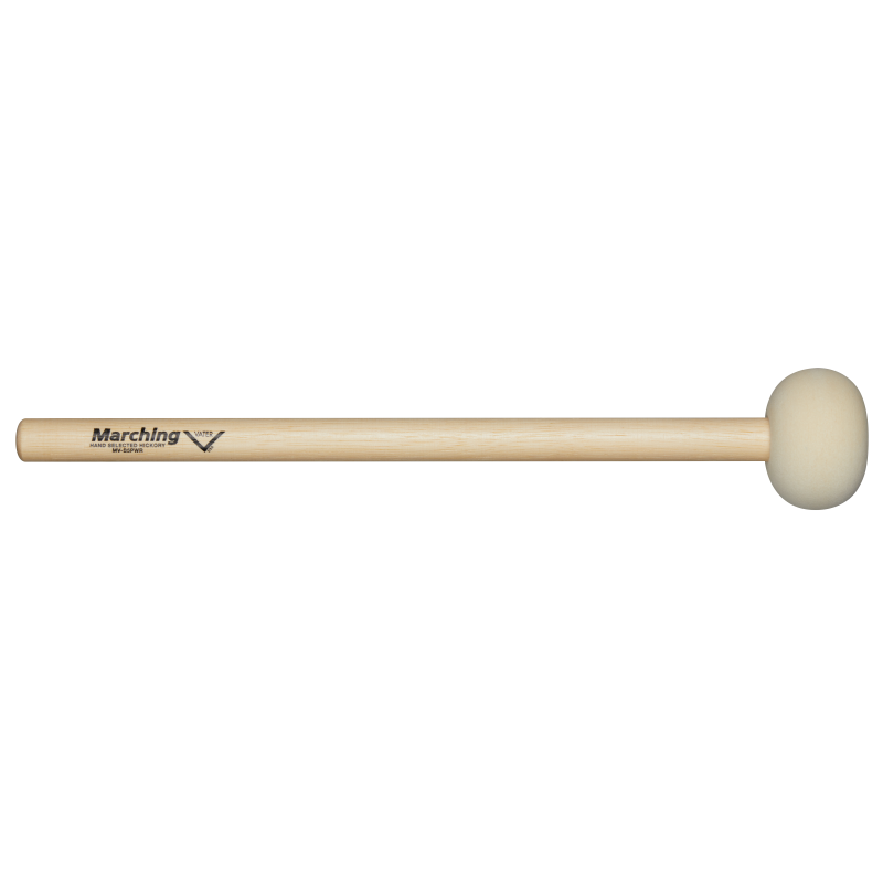 Vater MV-B5PWR Power Bass Drum Mallets Battente in feltro duro - Per grancasse da 30'' in su